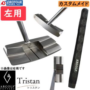 ARGOLF BLADE PUTTER Tristan Silver LEFT / アールゴルフ ブレード パター トリスタン シルバー 左用 2023年モデル ヘッドカバー付き