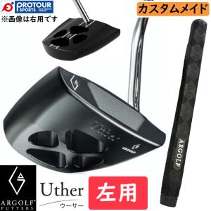 ARGOLF MALLET PUTTER Uther LEFT / アールゴルフ マレット パター ウーサー 左用 ヘッドカバー付き