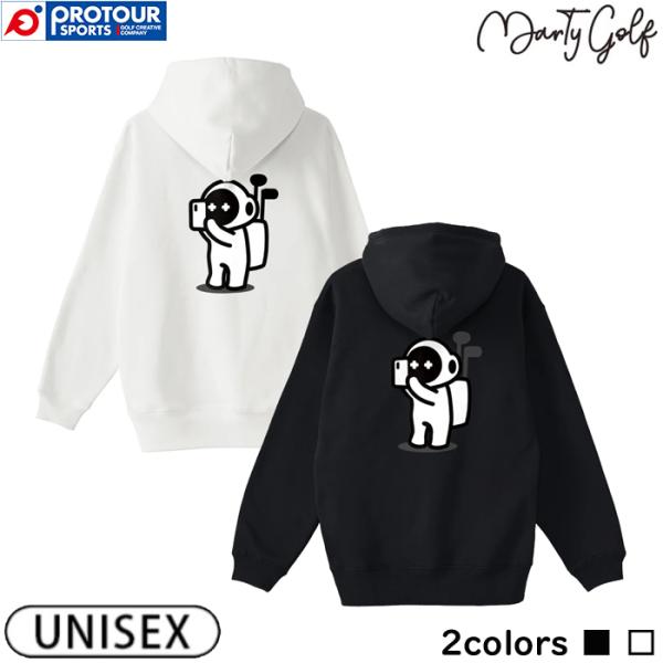 Marty Golf Caddy Parka (23) (white/black) / マーティーゴ...