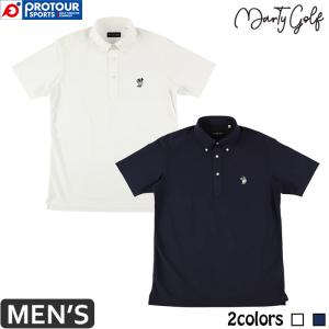Marty Golf Caddy T (22) (white/navy) / マーティーゴルフ キャディー