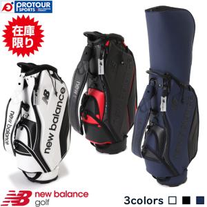 2025年モデル New Balance キャディバッグ ブラック/レッド 2025年8月】ニューバランスキャディバッグ（New Balance Golf