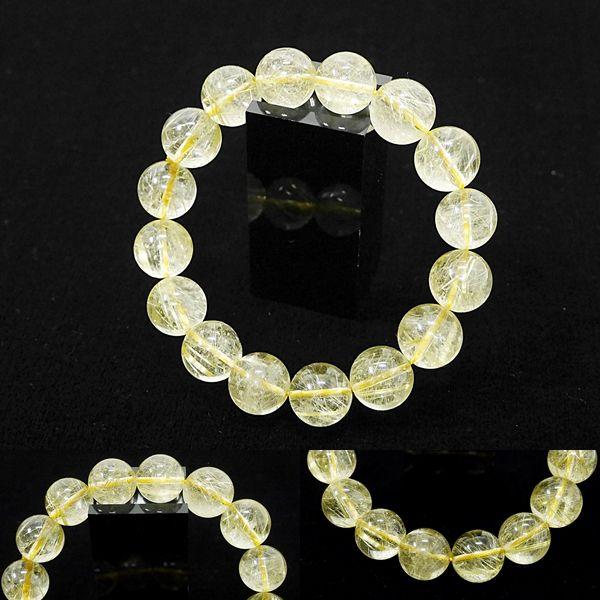 [Original天然石] 輝く金針 ゴールドルチル A4 [13mm]100054