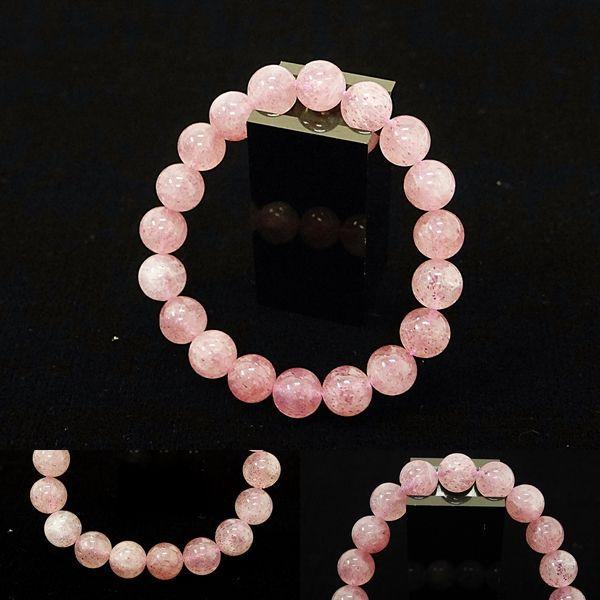 [Original天然石] 美意識向上 ピンクエピドートA4 [10.5mm]100055