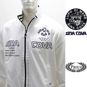 シナコバ ￥37000+税[L] ゴルフ トラック ジャケット メンズ バックショットモデル SINACOVA INGLESE 20221030        sc KNs m 20153030｜proud