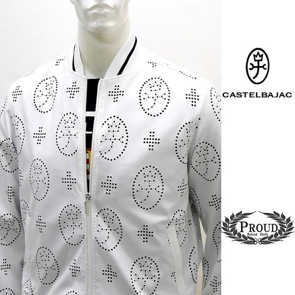 カステルバジャックアウトレット ￥39000+税[L/48] ジャケット メンズ パンチングKAMO...
