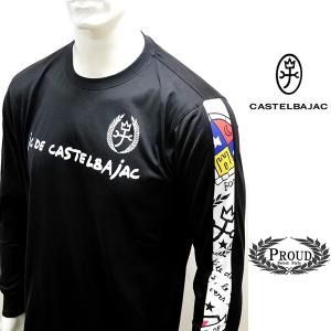 カステルバジャックアウトレット ￥23000+税 [48/L] 長袖 Tシャツ スリーブテープデザイン Jc de castelbajac 20905029              jc KNf m 21670123｜proud