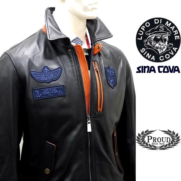 シナコバアウトレット L レザージャケット メンズ タウン ゴルフウェア 新作21AW 219060...