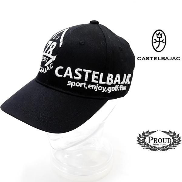 カステルバジャック キャップ 帽子 ゴルフ スポーツウェア 刺繍ロゴ メンズ レディース 新作22 ...