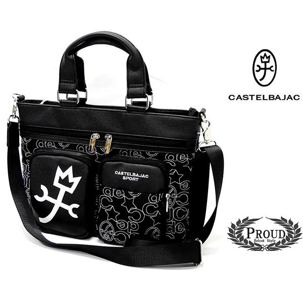 カステルバジャック ショルダーバッグ トート2WAY ゴルフ スポーツウェア メンズ レディース 新...