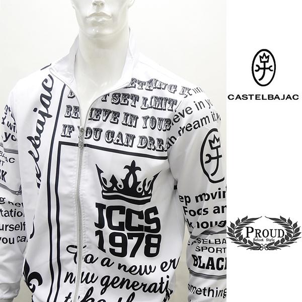 カステルバジャック アウトレット ジャケット 48 L ゴルフ タウンウェア ウインドブルゾン スイ...