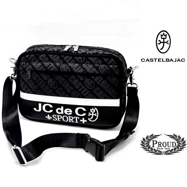 カステルバジャック ショルダーバッグ ゴルフ スポーツウェア ポーチ2WAY メンズ レディース 新...