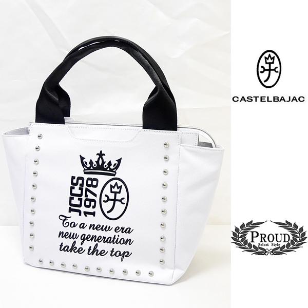 カステルバジャック トートバッグ ゴルフ スポーツウェア スタッズ メンズ レディース 新作23 2...