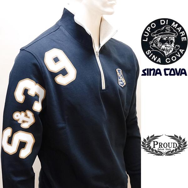 シナコバ トレーナー L ゴルフ メンズウェア フロントアイコニック 34100円 新作24AW 2...