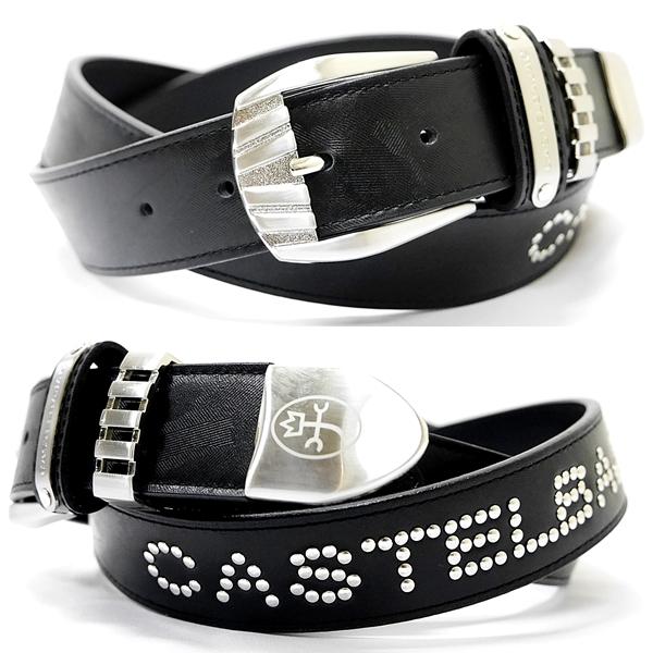 カステルバジャック ベルト 牛革 ゴルフ スポーツウェア メタルパーツ メンズ レディース 2420...