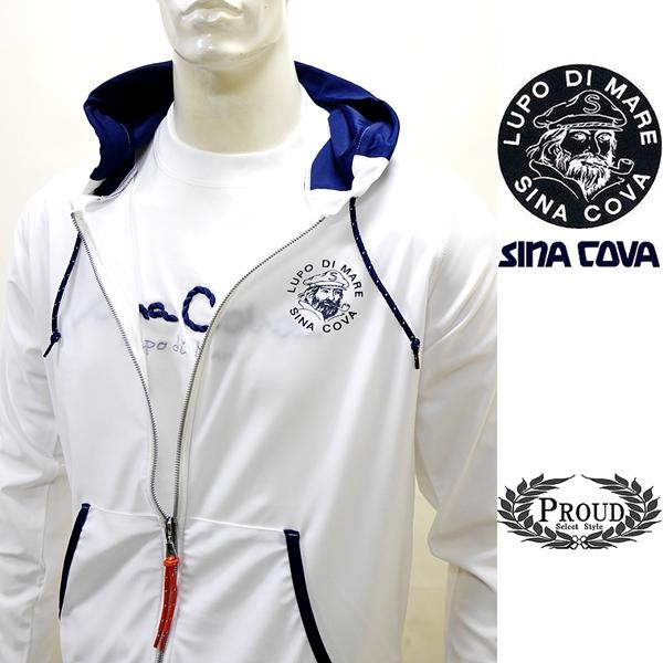 シナコバ ジャケット LL ラッシュガードパーカー ゴルフ メンズウェア バックショットモデル UV...