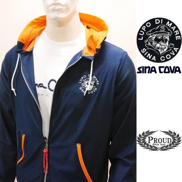 シナコバ ジャケット L ラッシュガードパーカー ゴルフ メンズウェア バックショットモデル UVケ...