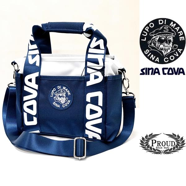 シナコバ ショルダーバッグ タウン ゴルフウェア メンズ レディース 2WAYスタイル Medium...