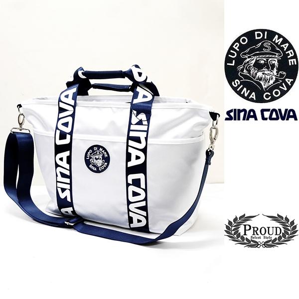 シナコバ ショルダーバッグ タウン ゴルフウェア メンズ レディース 2WAYスタイル Largeタ...