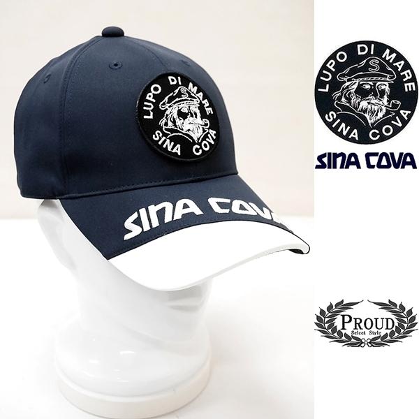 シナコバ キャップ 帽子 ゴルフ メンズ レディースウェア ヘッドアイコンロゴ 14300円 新作2...