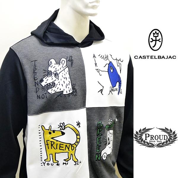 カステルバジャック トレーナー 48 L ゴルフ メンズウェア フーディー カプセルコレクション 服...