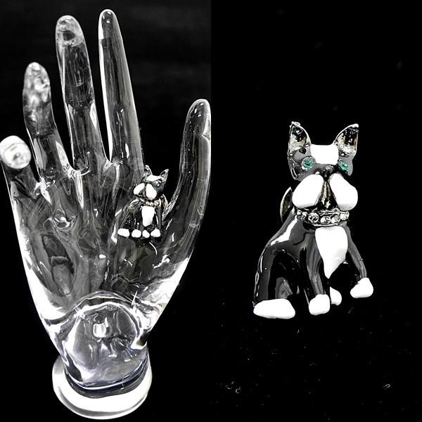 [Original]￥3000+税 [F]ピンブローチ プリティードック黒]5031406-H　　　...