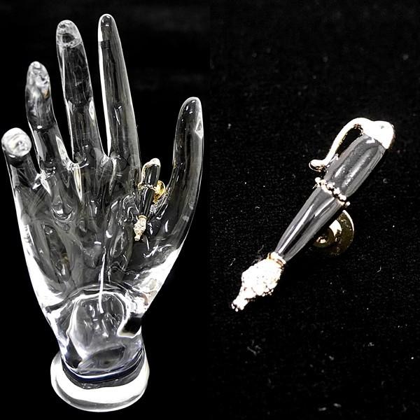 [Original]￥3000+税 [F]ピンブローチ キラキラ万年筆]5031408-H　　　　　...