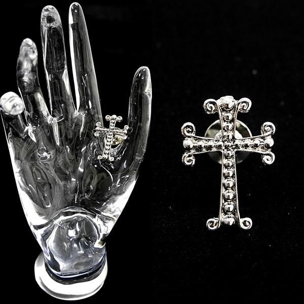 [Original]￥2500+税 [F]ピンブローチ メタルきらきらクロス]5031414-H　　...