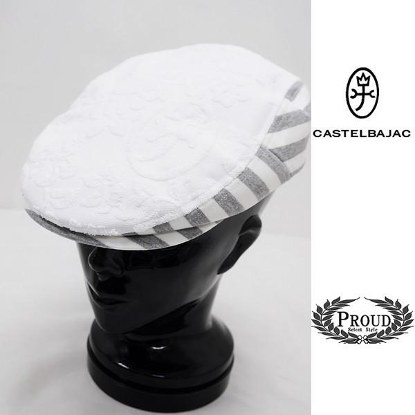 カステルバジャック スポーツ￥9500+税 [F]ハンチング メンズ ゴルフ ジャガードデザイン]7...