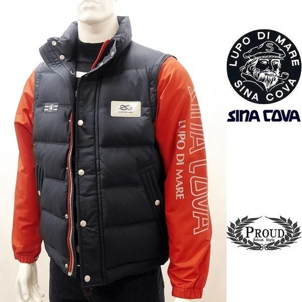 シナコバ アウトレット￥68000+税 [L]ダウンベスト/ジャケット スリーブ背面格納式2WAYス...