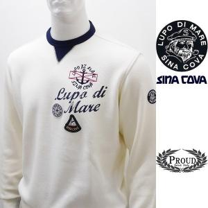 シナコバ アウトレット￥26000+税 [L]トレーナー カットソー クルーネック SINACOVA SARDEGNA]70803031                 scTSfm 16210060｜proud