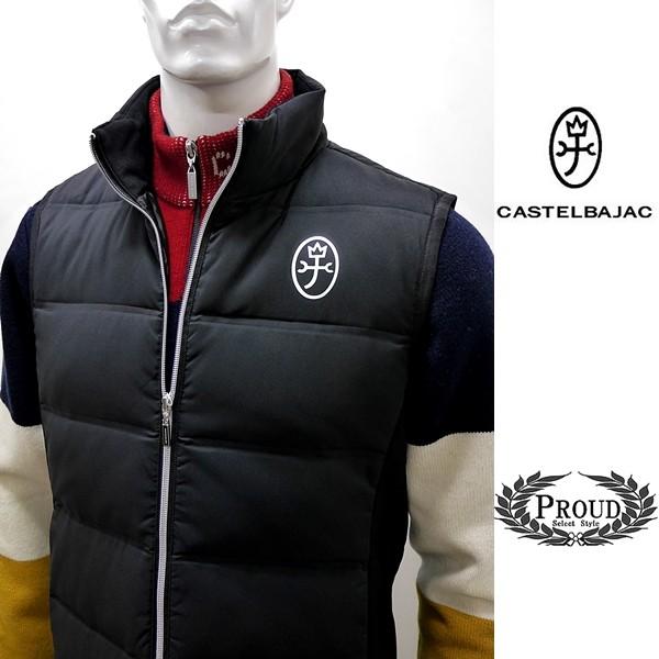 カステルバジャック 特選品￥43000+税 [L]ダウンベスト ダウンコンビタイプ CASTELBA...