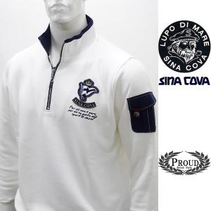 シナコバ 特選品￥29000+税 [LL]トレーナー プルオーバー SINACOVA SARDEGNA STYLE]80802025                 scTYfm 17210080｜proud