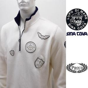 シナコバ アウトレット￥27000+税 [L]トレーナー  フロントアイコニックデザイン SINACOVA SARDEGNA STYLE]70902059                 scTYfm 17210090｜proud