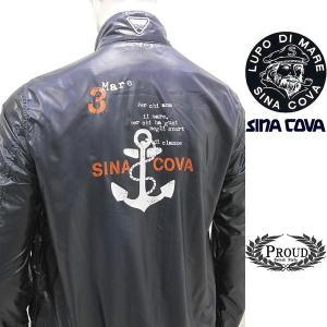 シナコバ 特選品￥29000+税 [L]ウインドブルゾン ライトウエイト バックショットモデル SINACOVA SARDEGNA] 80208059               scTIsm 18113036｜proud