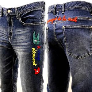 カステルバジャック アウトレット￥27000+税 [46/82]ジーンズ メンズ 5Pフロントシニール バックショットモデル] 80822042              jcTIfm21950｜proud