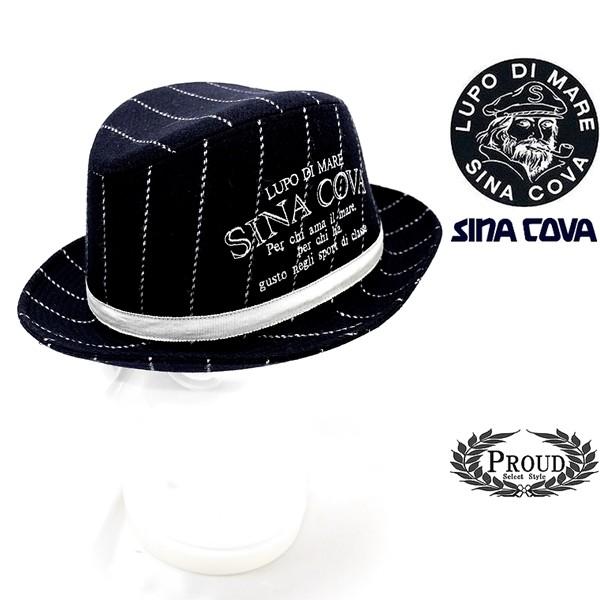 シナコバアウトレット ￥15000+税 [F] ハット メンズ ウールストライプ 90901010 ...