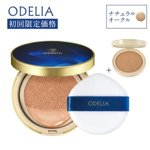 初回限定価格 ODELIA ルミナスフィットクッションファンデーション ナチュラルオークル クッションファンデ 韓国コスメ オディリア オデリア