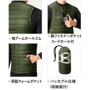 バートル ダウンベスト 3254 サーモクラフ...の詳細画像3