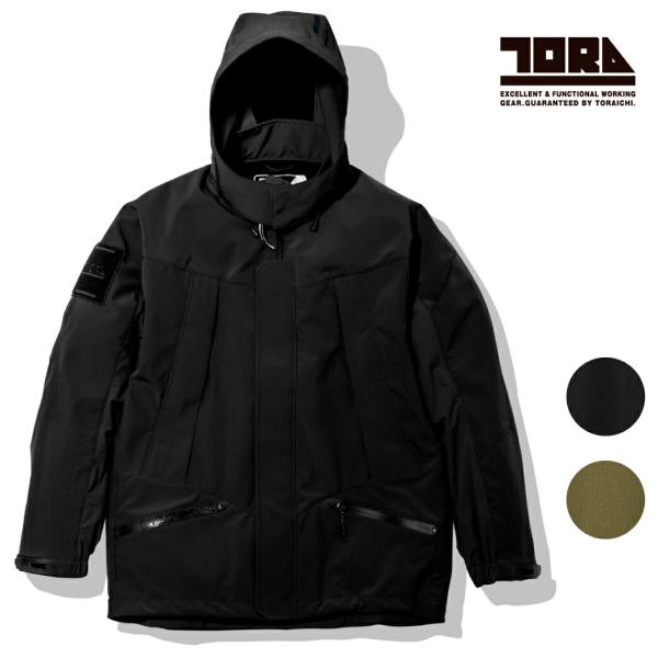 寅壱 シェルジャケット 3820-154 TORAICHI 撥水 ストレッチ フード付き レインウェ...