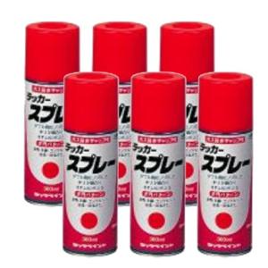 ロックペイント ラッカースプレー シルバーグレー H62-0812 300ml 6本