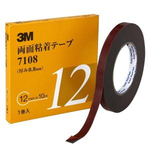 3M 7108 両面粘着テープ 12mm×10m 1巻入 （対応）