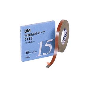 3M スリーエム 7112 両面粘着テープ 15mm×10m 1巻入 （メール便対応）