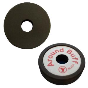 ゆたか磨材 アラウンドバフ ブラック 180mm