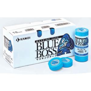カモイ BLUE BOSS マスキングテープ 15mm×18m 80ヶ入