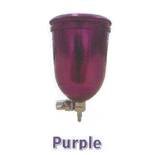 RTC 重力式フリーアングルカップ 400ml 脚付き スプレーガン CA-400 Purple