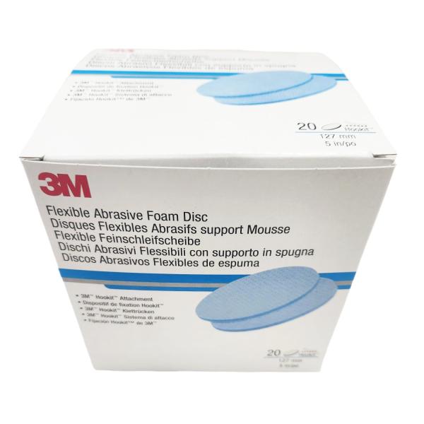 3M フッキット フレックス フォームディスク 127mm径 20枚入 粒度800 品番33545
