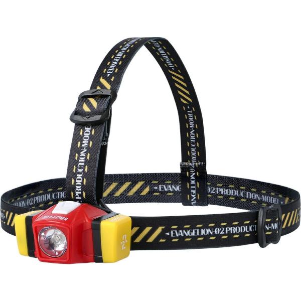 【数量限定】A.T.FIELD エヴァンゲリオン LED ヘッドライト 2号機 EHL-02D