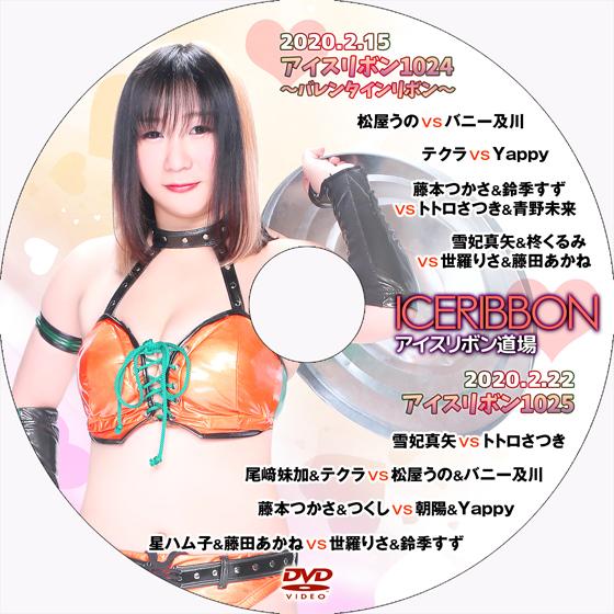 アイスリボンvol.1024〜バレンタインリボン〜＆1025