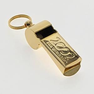 【未使用】野田鶴声社ホイッスルW杯ブラジルモデルBrasil 2014 2個組 野田鶴声社】ホイッスル 消防章モデル（シルバー色） : Prym Yahoo!店