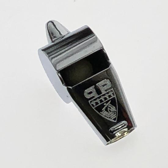 【野田鶴声社】ホイッスル パリ警視庁モデル（シルバー色）